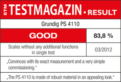 TESTMAGAZIN
03/2013
Test result: GOOD 