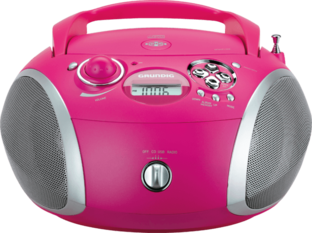 GRB 2000 ružičasta/srebrna - Radio CD player