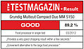TESTMAGAZIN
03/2012
Test result: GOOD 