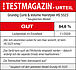 TESTMAGAZIN
11/2009
Test result: GOOD 